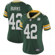 Wholesale Cheap Nike Packers #42 Oren Burks Green Team Color Women's 100th Season Stitched NFL Vapor Untouchable Limited Jersey