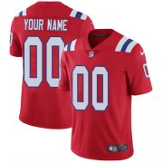 Wholesale Cheap Nike New England Patriots Customized Red Alternate Stitched Vapor Untouchable Limited Men's NFL Jersey