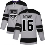 Wholesale Cheap Adidas Kings #16 Marcel Dionne Gray Alternate Authentic Stitched NHL Jersey
