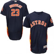 Wholesale Cheap Astros #23 Michael Brantley Navy Blue Flexbase Authentic Collection Stitched MLB Jersey
