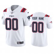 Wholesale Cheap New England Patriots Custom Men's Nike White 2020 Vapor Limited Jersey