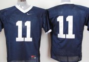 Wholesale Cheap Penn State Nittany Lions #11 Navy Blue Jersey