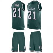 Wholesale Cheap Nike Eagles #21 Jalen Mills Green Team Color Men's Stitched NFL Limited Tank Top Suit Jersey