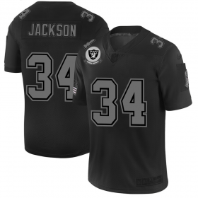 Wholesale Cheap Raiders #34 Bo Jackson Men\'s Nike Black 2019 Salute to Service Limited Stitched NFL Jersey