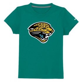 Wholesale Cheap Jacksonville Jaguars Sideline Legend Authentic Logo Youth T-Shirt Green
