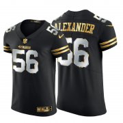 Wholesale Cheap San Francisco 49ers #56 Kwon Alexander Men's Nike Black Edition Vapor Untouchable Elite NFL Jersey