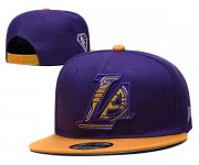 Wholesale Cheap Los Angeles Lakers Stitched Snapback Hats 034