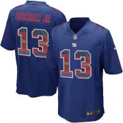 Wholesale Cheap Nike Giants #13 Odell Beckham Jr Royal Blue Team Color Men's Stitched NFL Limited Strobe Jersey