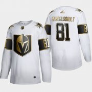 Wholesale Cheap Vegas Golden Knights #81 Jonathan Marchessault Men's Adidas White Golden Edition Limited Stitched NHL Jersey