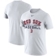 Wholesale Cheap Boston Red Sox Nike Practice Performance T-Shirt White