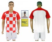 Wholesale Cheap Croatia Blank Home Soccer Country Jersey