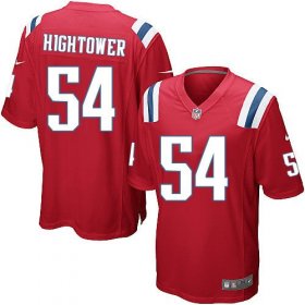 Wholesale Cheap Nike Patriots #54 Dont\'a Hightower Red Alternate Youth Stitched NFL Elite Jersey