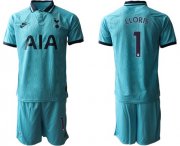 Wholesale Cheap Tottenham Hotspur #1 Lloris Third Soccer Club Jersey