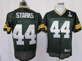 Wholesale Cheap Packers #44 James Starks Green Super Bowl XLV Stitched NFL Jersey