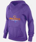 Wholesale Cheap Women's Chicago Bears Big & Tall Critical Victory Pullover Hoodie Purple
