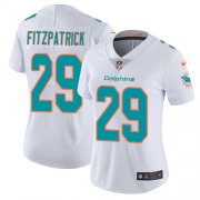 Wholesale Cheap Nike Dolphins #29 Minkah Fitzpatrick White Women's Stitched NFL Vapor Untouchable Limited Jersey
