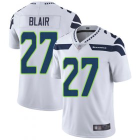 Wholesale Cheap Nike Seahawks #27 Marquise Blair White Men\'s Stitched NFL Vapor Untouchable Limited Jersey