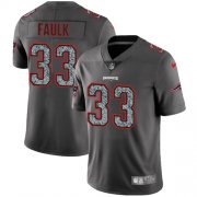 Wholesale Cheap Nike Patriots #33 Kevin Faulk Gray Static Men's Stitched NFL Vapor Untouchable Limited Jersey