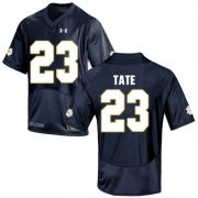 Wholesale Cheap Notre Dame Fighting Irish 23 Golden Tate Navy College Football Jersey