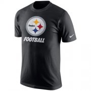 Wholesale Cheap Pittsburgh Steelers Nike Facility T-Shirt Black