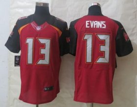 Wholesale Cheap Nike Buccaneers #13 Mike Evans Red Team Color Men\'s Stitched NFL New Elite Jersey