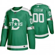 Wholesale Cheap Adidas Dallas Stars Custom Men's Green 2020 Winter Classic Retro NHL Jersey