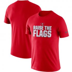 Wholesale Cheap Tampa Bay Buccaneers Nike Sideline Local Performance T-Shirt Red