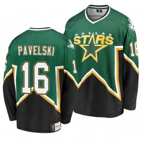 Wholesale Cheap Dallas Stars #16 Joe Pavelski Kelly Green Men\'s Heritage Premier Breakaway Player NHL Jersey