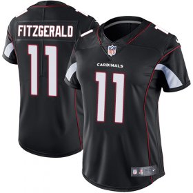 Wholesale Cheap Nike Cardinals #11 Larry Fitzgerald Black Alternate Women\'s Stitched NFL Vapor Untouchable Limited Jersey