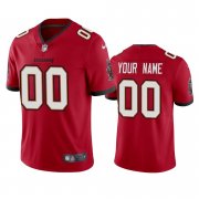 Wholesale Cheap Men's Tampa Bay Buccaneers Custom Red 2020 Vapor Limited Nike Jersey