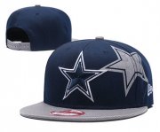 Wholesale Cheap NFL Dallas Cowboys Team Logo Black Adjustable Hat