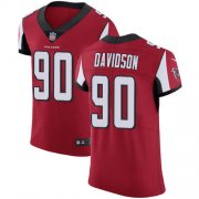 Wholesale Cheap Nike Falcons #90 Marlon Davidson Red Team Color Men's Stitched NFL Vapor Untouchable Elite Jersey