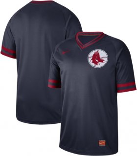 Wholesale Cheap Nike Red Sox Blank Navy Authentic Cooperstown Collection Stitched MLB Jersey