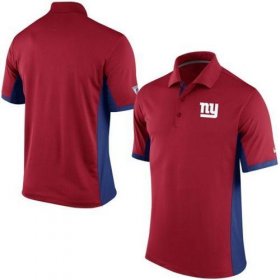 Wholesale Cheap Men\'s Nike NFL New York Giants Red Team Issue Performance Polo