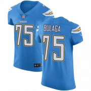 Wholesale Cheap Nike Chargers #75 Bryan Bulaga Electric Blue Alternate Men's Stitched NFL New Elite Jersey