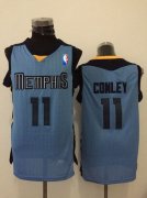 Wholesale Cheap Memphis Grizzlies #11 Mike Conley Light Blue Swingman Jersey