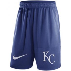 Wholesale Cheap Men\'s Kansas City Royals Nike Royal Dry Fly Shorts