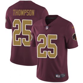 Wholesale Cheap Nike Redskins #25 Chris Thompson Burgundy Red Alternate Men\'s Stitched NFL Vapor Untouchable Limited Jersey