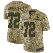 Wholesale Cheap Nike Saints #72 Terron Armstead Camo Youth Stitched NFL Limited 2018 Salute to Service Jersey