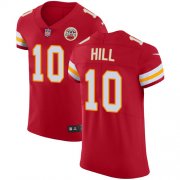 Wholesale Cheap Nike Chiefs #10 Tyreek Hill Red Team Color Men's Stitched NFL Vapor Untouchable Elite Jersey