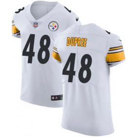 Wholesale Cheap Nike Steelers #48 Bud Dupree White Men\'s Stitched NFL Vapor Untouchable Elite Jersey