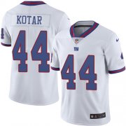 Wholesale Cheap Nike Giants #44 Doug Kotar White Men's Stitched NFL Limited Rush Jersey