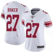 Wholesale Cheap Nike Giants #27 Deandre Baker White Women's Stitched NFL Vapor Untouchable Limited Jersey