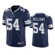 Wholesale Cheap Men's Dallas Cowboys #54 Sam Williams Navy Vapor Limited Stitched Jersey