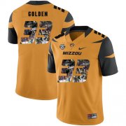 Wholesale Cheap Missouri Tigers 33 Markus Golden Gold Nike Fashion College Football Jersey