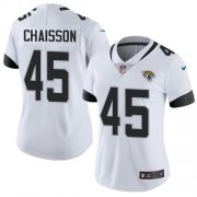 Wholesale Cheap Nike Jaguars #45 K'Lavon Chaisson White Women's Stitched NFL Vapor Untouchable Limited Jersey