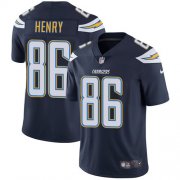 Wholesale Cheap Nike Chargers #86 Hunter Henry Navy Blue Team Color Men's Stitched NFL Vapor Untouchable Limited Jersey