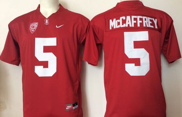 Wholesale Cheap Stanford Cardinal 5 Christian McCaffrey Red College Football Jersey