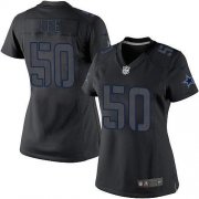 Wholesale Cheap Nike Cowboys #50 Sean Lee Black Impact Women's Stitched NFL Limited Jersey