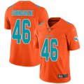 Wholesale Cheap Nike Dolphins #46 Noah Igbinoghene Orange Men's Stitched NFL Limited Inverted Legend Jersey